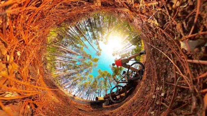 Virtuele reality meisjes skolerom